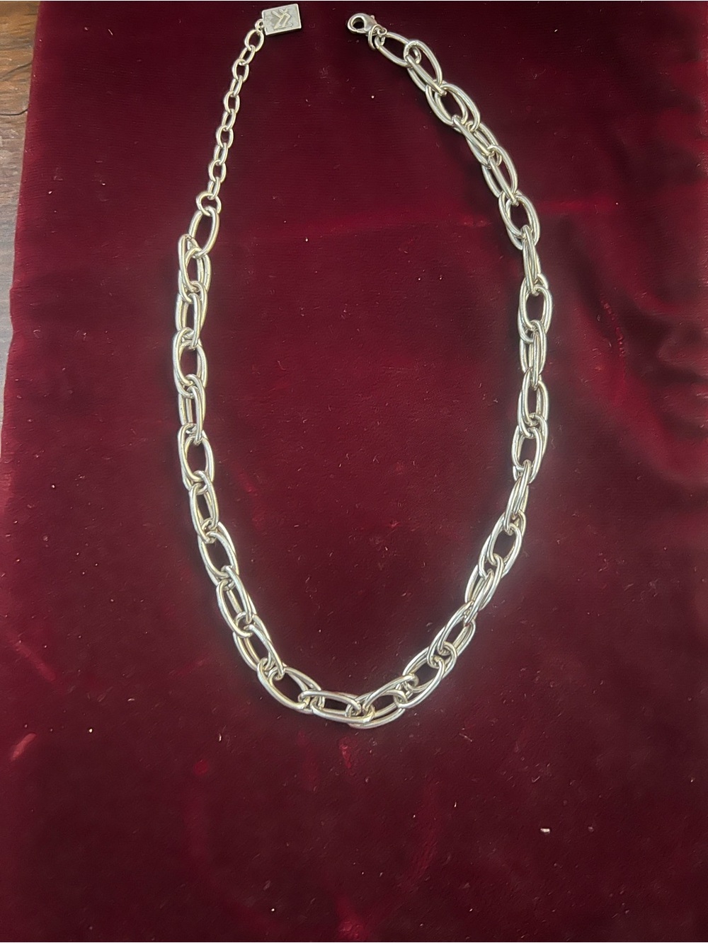 Miranda Frye Silver Link Chain Naomi Necklace